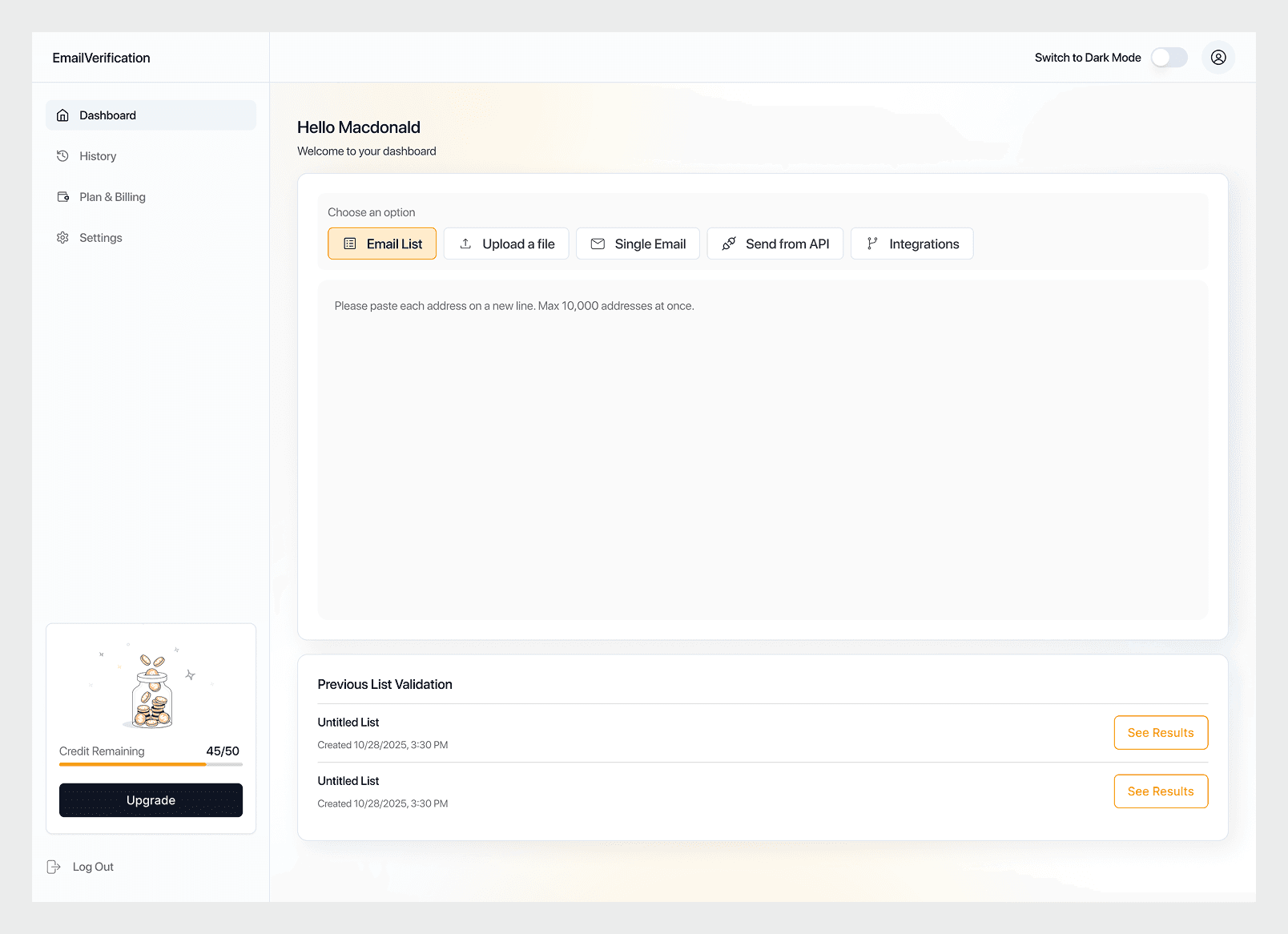 EmailVerification Concept 1